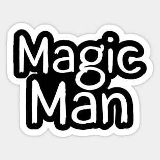 Magic Man Sticker